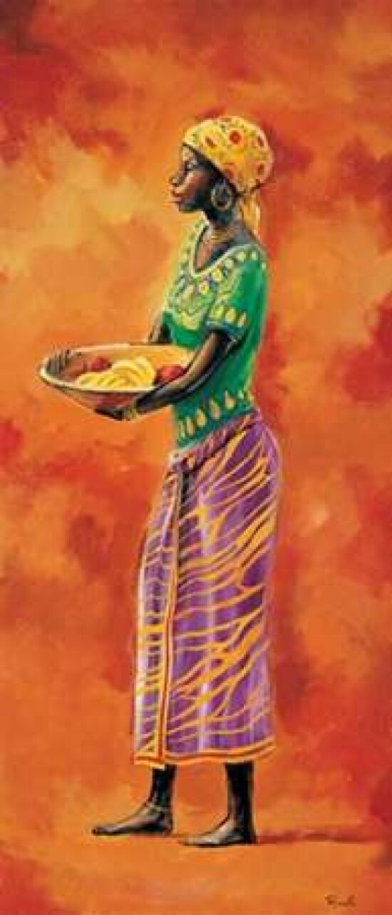 African lady 3-3 Poster Print by Renee - Item # VARPDXMLV047