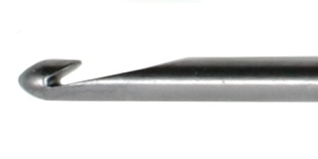 Susan Bates Silvalume 5.5 Inch Aluminum Crochet Hook