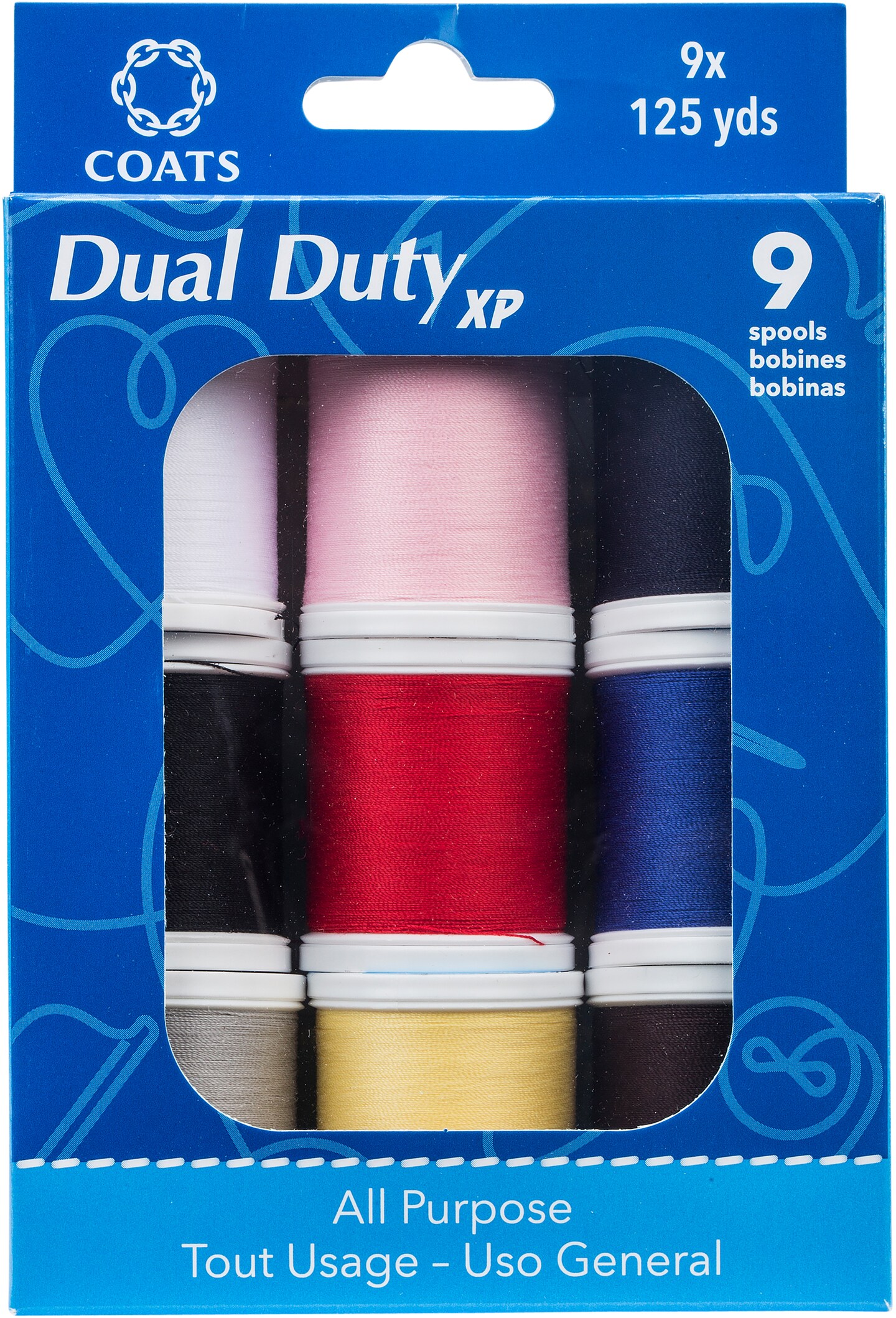 Coats Dual Duty XP General Purpose Thread Box 9/Pkg | Michaels