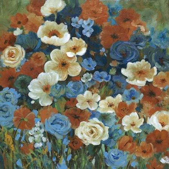 Jardin Azure II Poster Print by Carol Robinson - Item # VARPDX14555