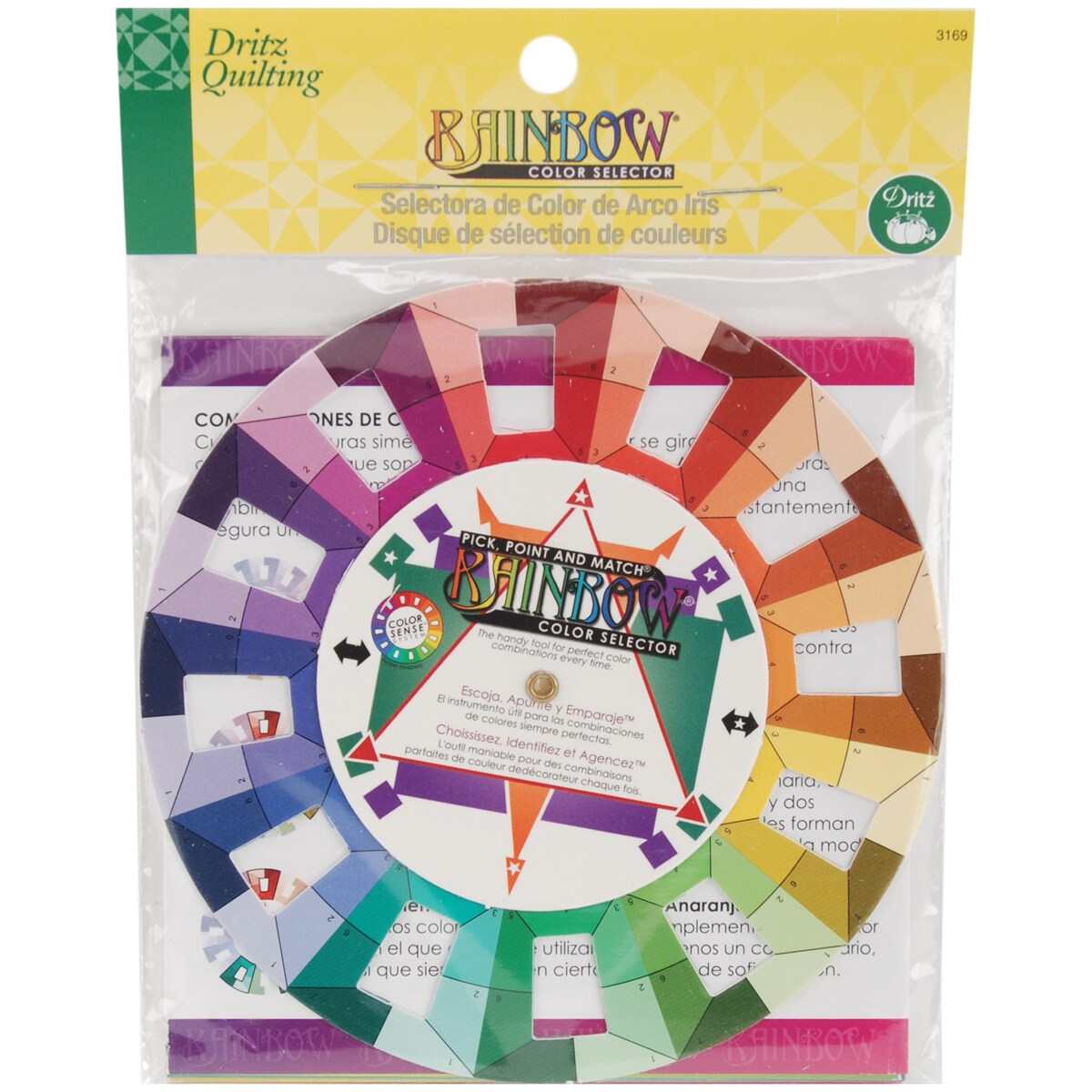 Dritz Quilting Rainbow Color Wheel Selector-5&#x22;