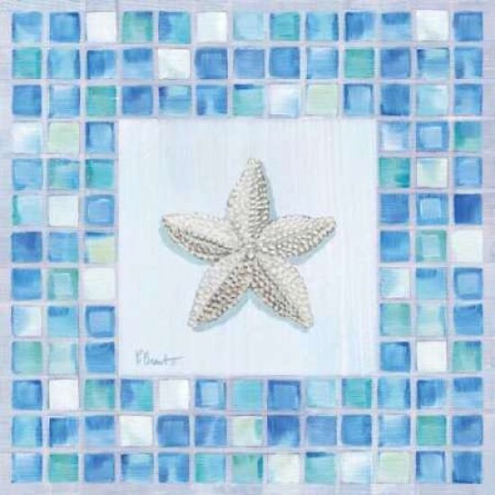 Mosaic Starfish Poster Print by Paul Brent - Item # VARPDXBNT092