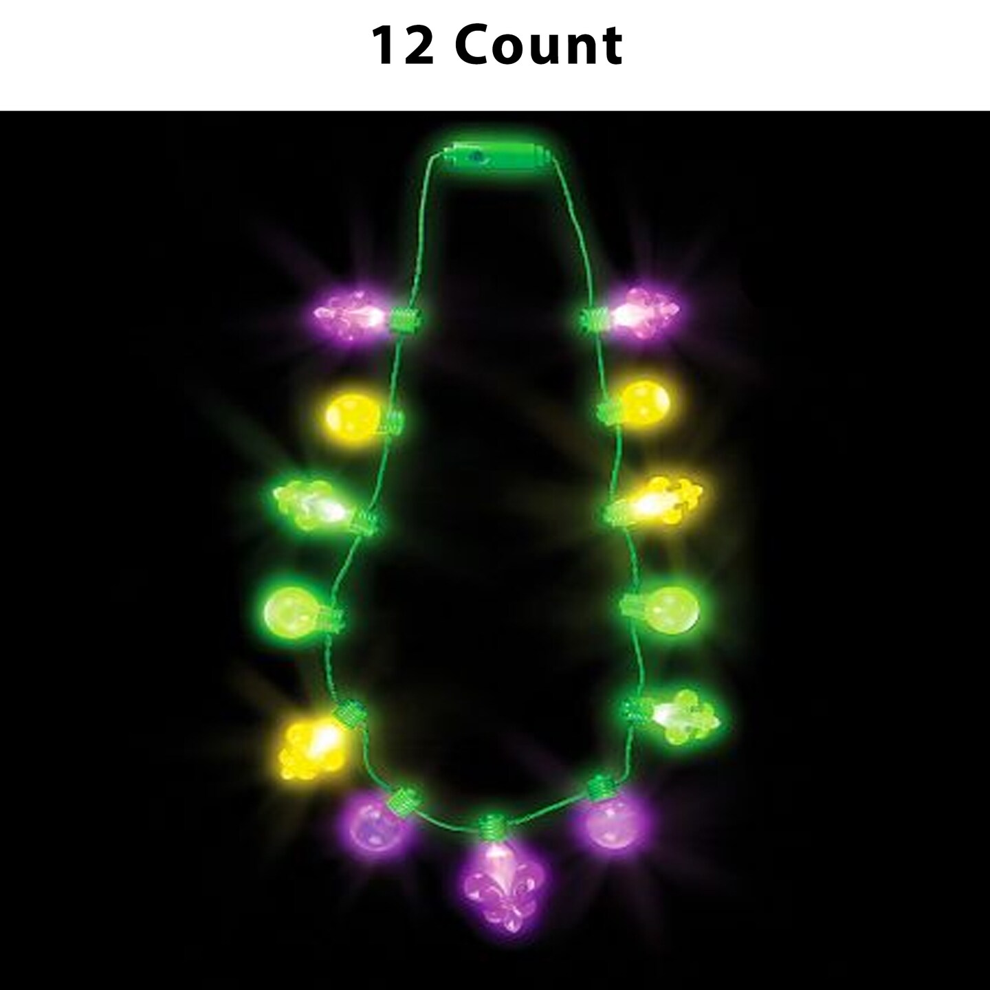 Light Up Fleur-de-lis Necklace | RAHEEV&#xAE;