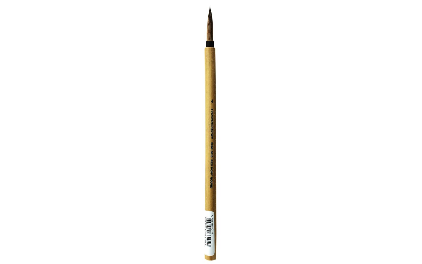 Connoisseur Bamboo Watercolor Brush #4