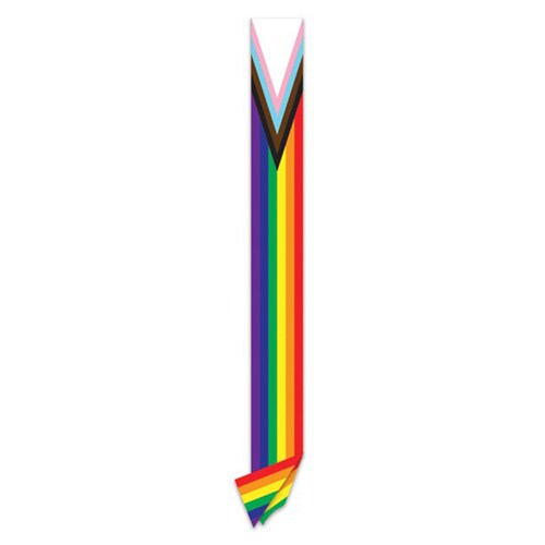 Pride Flag Satin Sash