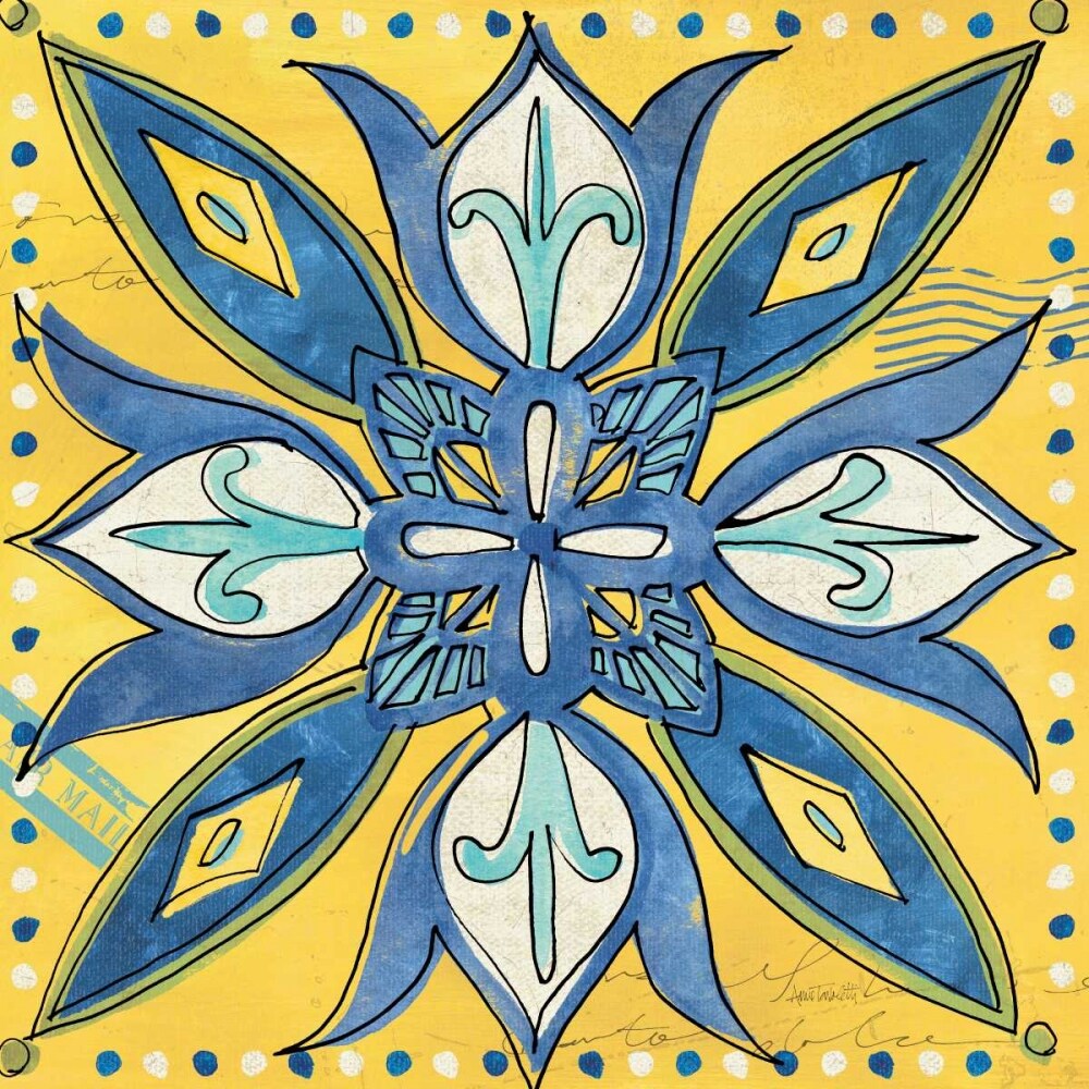 Tuscan Sun Tile II Poster Print by Anne Tavoletti - Item # VARPDX15614