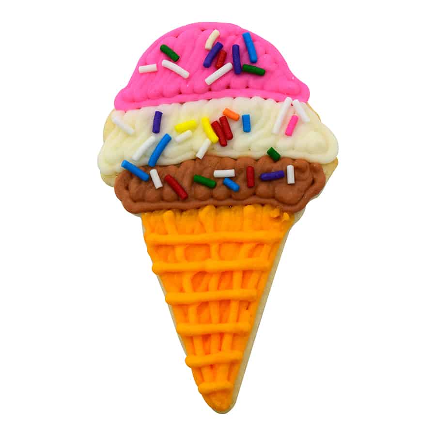 Ice Cream Cone Cookie Cutter (4&#x22;)