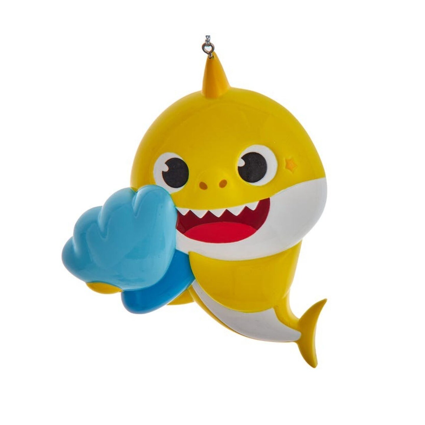 KSA Club Pack of 12 Baby Shark Christmas Ornaments 3.75&#x22;