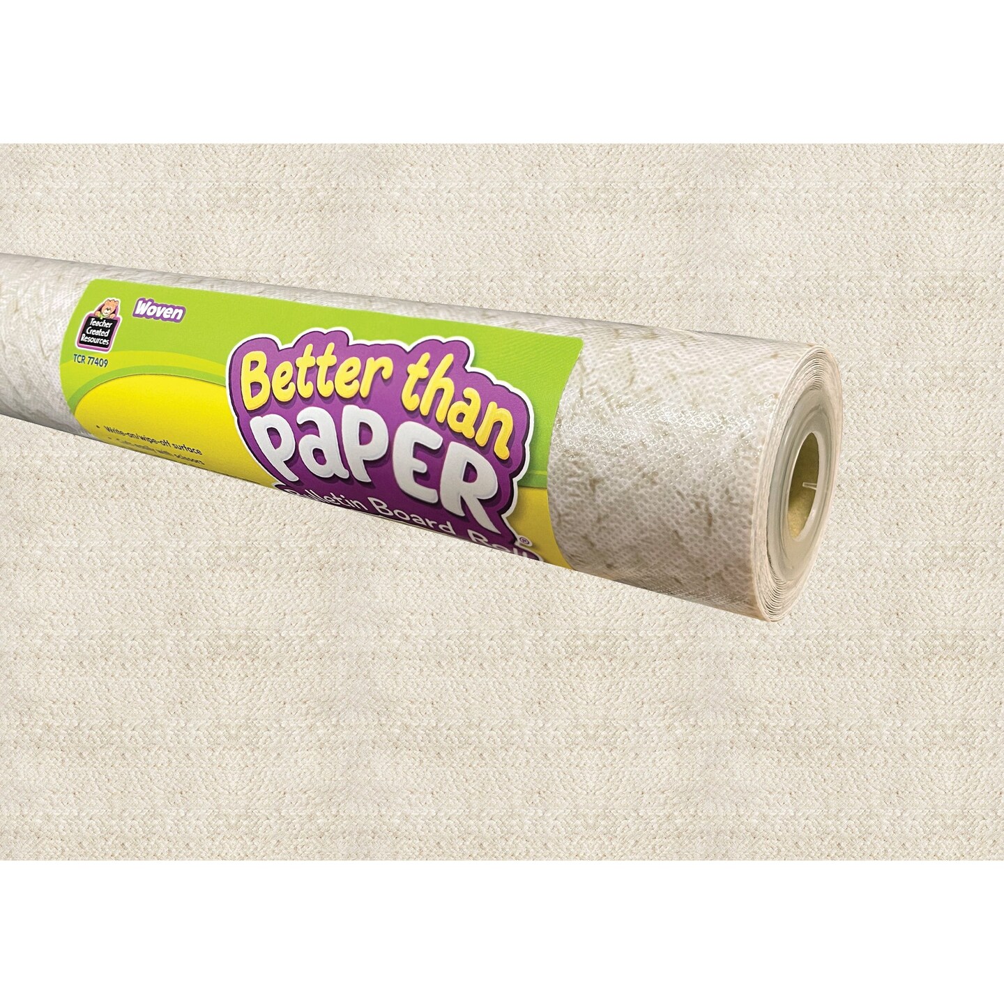 Woven Better Than Paper Bulletin Board Roll, 4&#x27; x 12&#x27;, Pack of 4