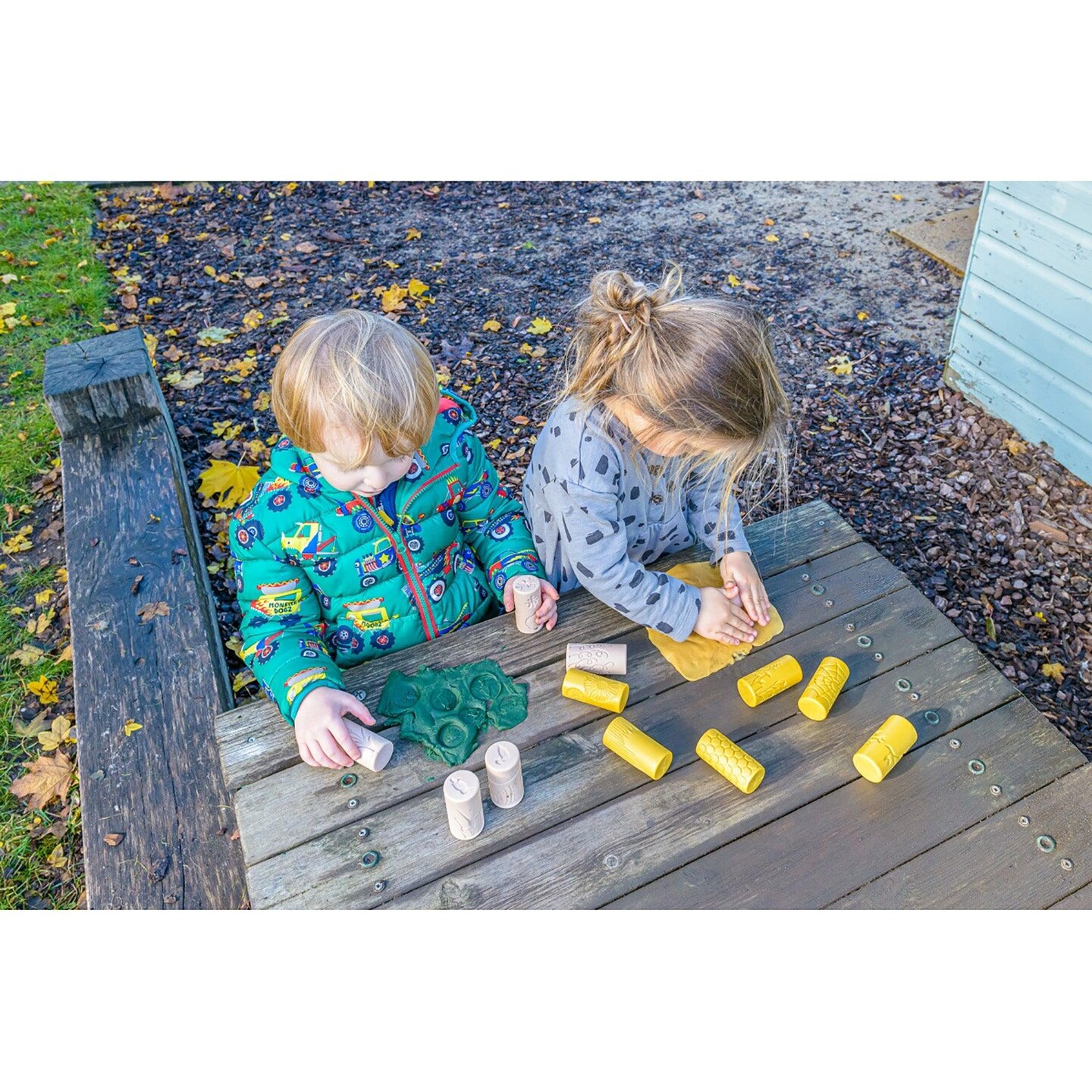 Let&#x27;s Roll, Garden Bugs Rollers, Set of 6