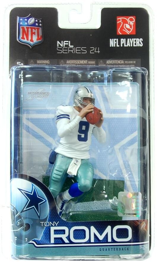 Mcfarlane NFL Series 24 Figure Tony Romo 5 Dallas Cowboys Michaels