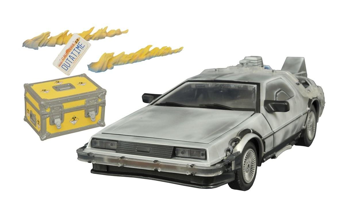 Back To The Future 2 1/15th Scale DeLorean Time Machine w/ Lights &#x26; Sounds