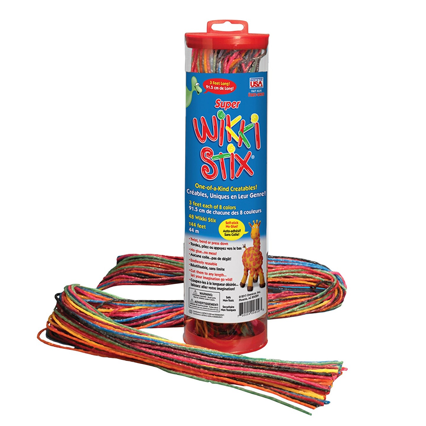 Super Wikki Stix&#xAE;, 3&#x27; Long, Pack of 48