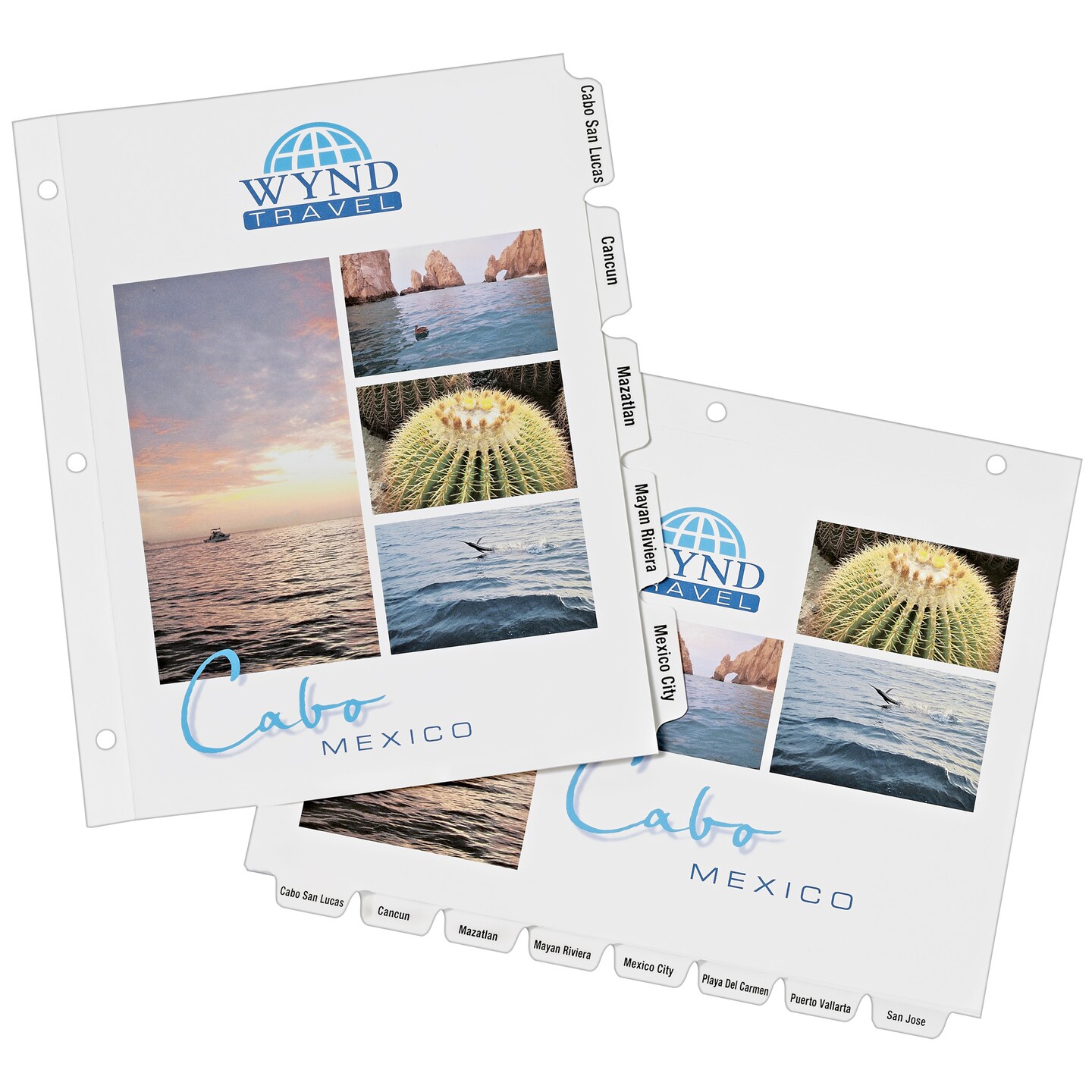 Avery Customizable Print-On Dividers for 3 Ring Binders, 5-Tab Set, 5 Sets (11515)