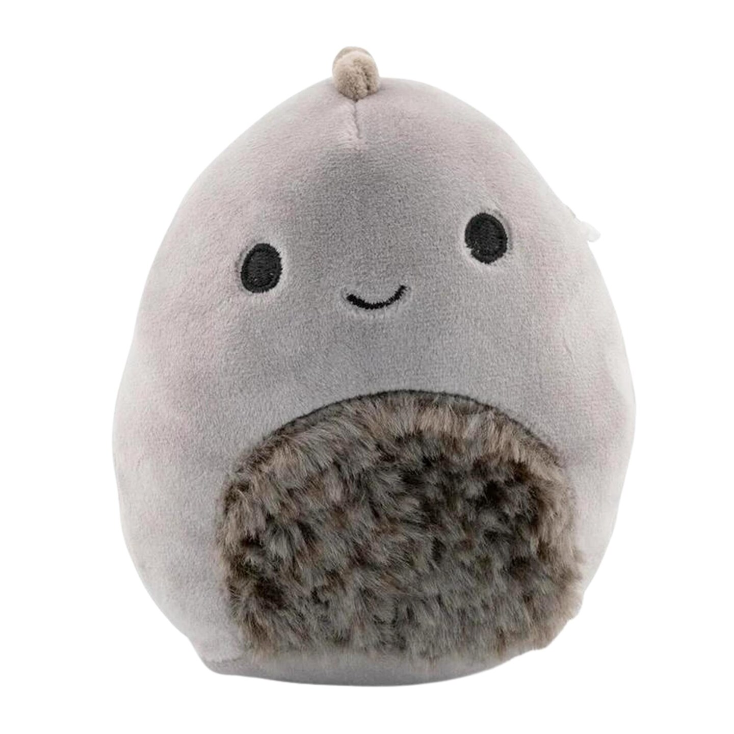 Squishmallow Cozy Squad 8 Inch Plush | Lang the Gray Dinosaur