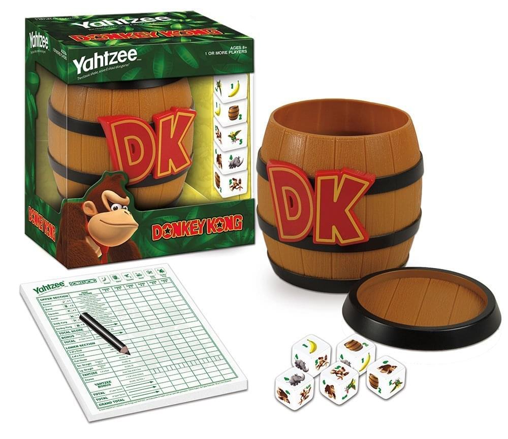 Donkey Kong Collector&#x27;s Edition Yahtzee Dice Game