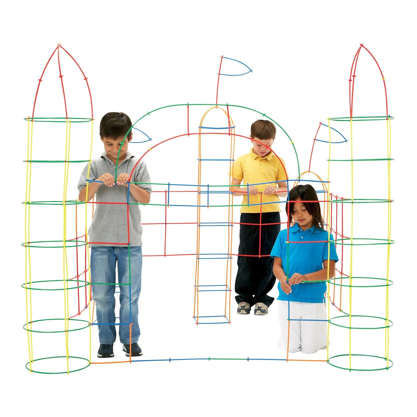 Straws &#x26; Connector Set, 400 Pieces