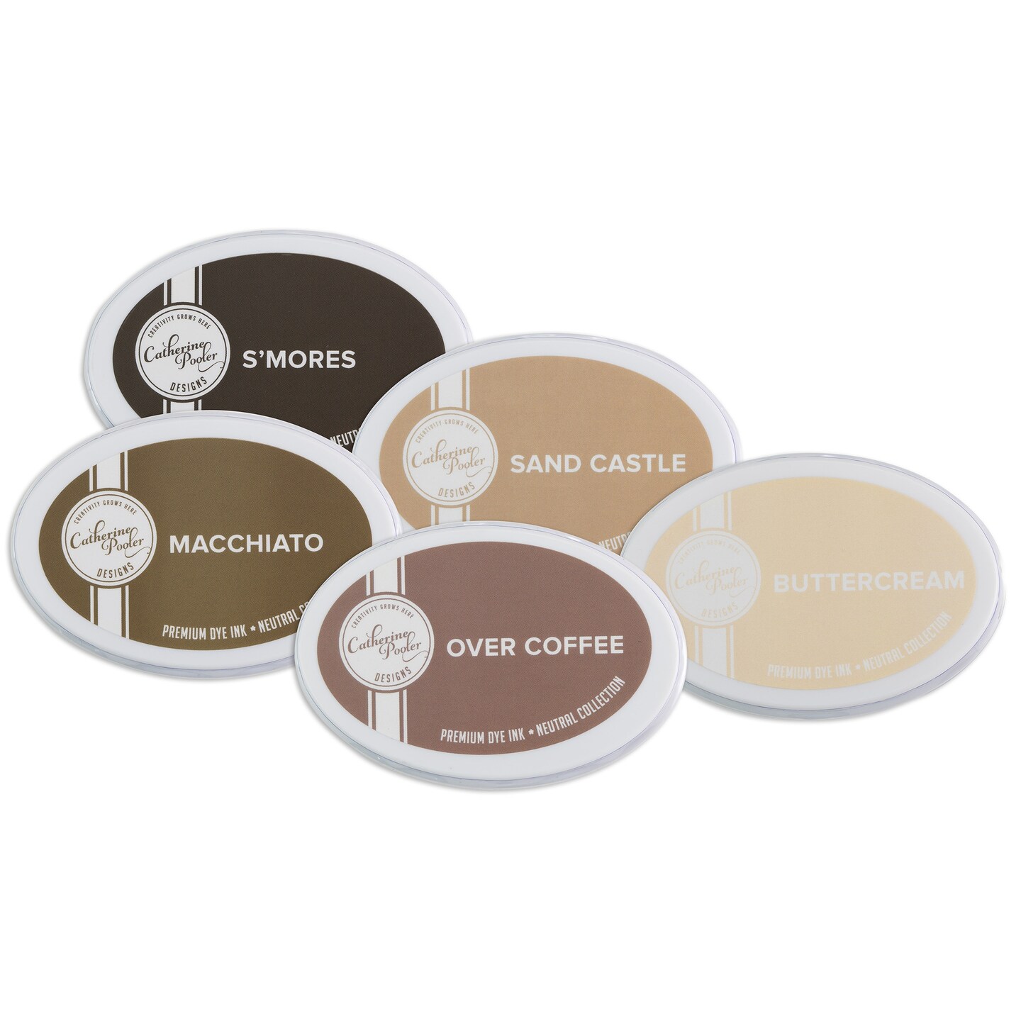 Catherine Pooler X Sizzix Bundle 5-The Neutrals Ink Pads