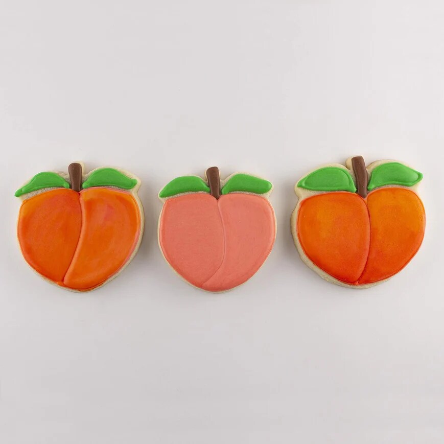 Ann Clark Peach Cookie Cutter, 3.25&#x22; Fruit