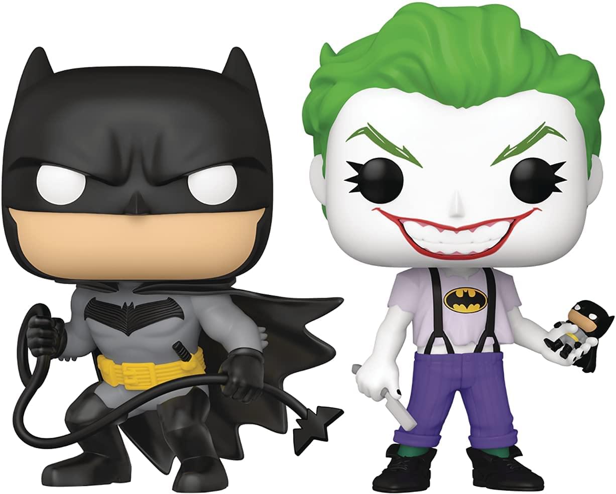 DC Funko POP Vinyl Figure 2-Pack | White Knight Batman &#x26; Joker