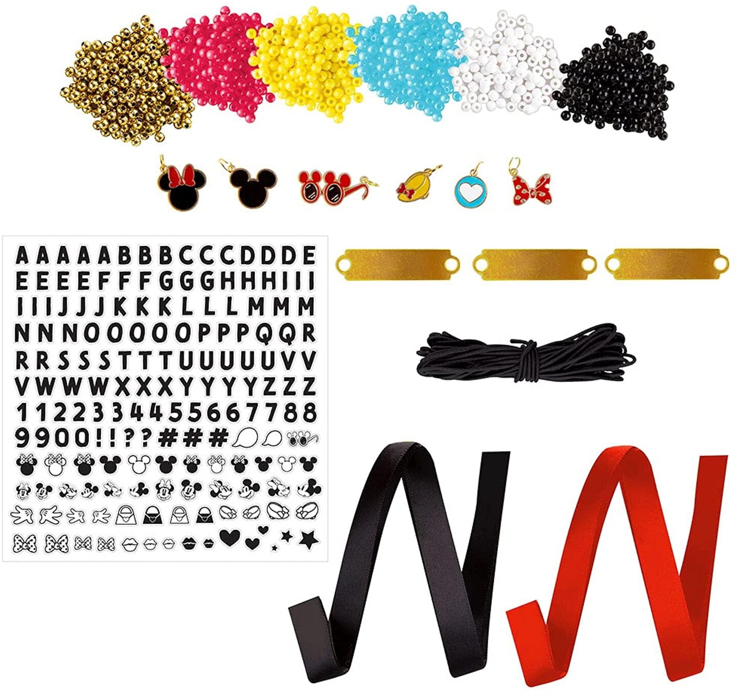 Disney Princess Fashion Angels DIY Bracelet Design Kit | 1000+ Beads