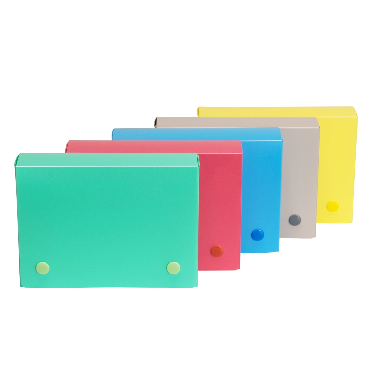 4&#x22; x 6&#x22; Index Card Case, Assorted Tropic Tones, Pack of 12