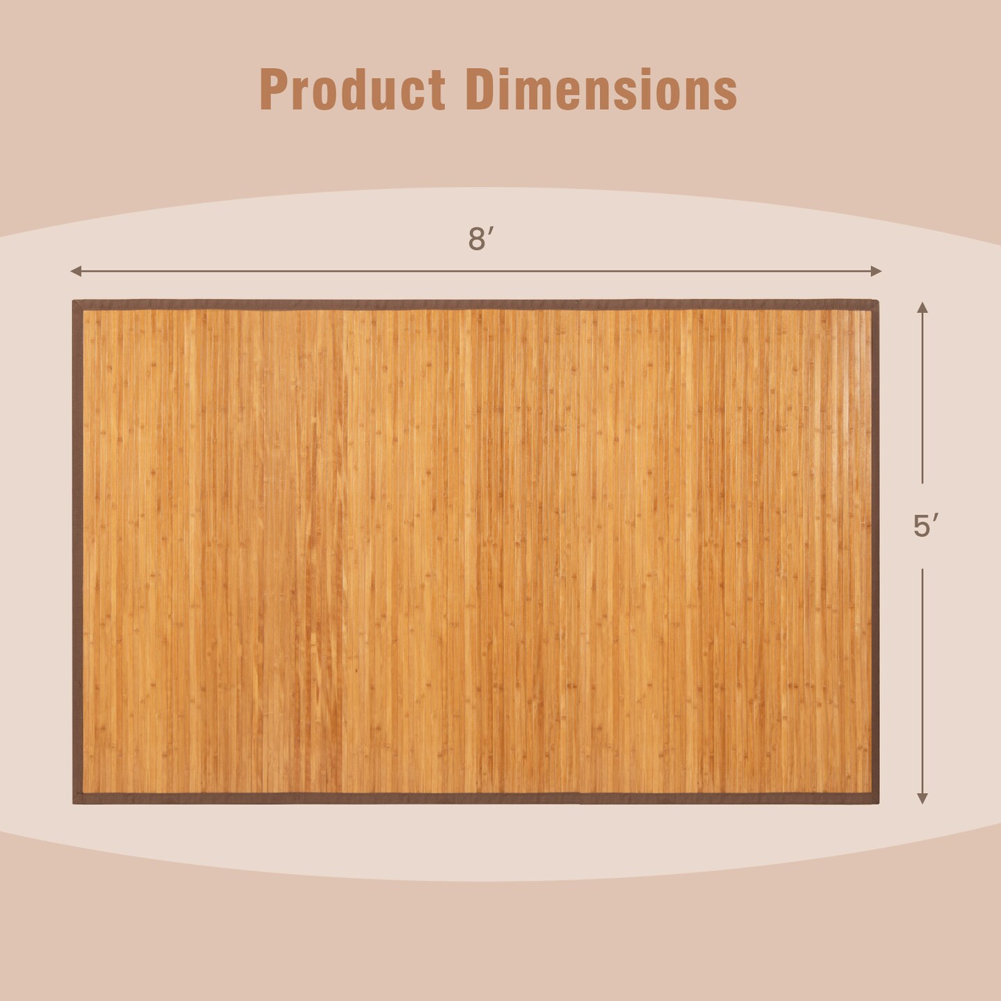 5 x 8 Feet Area Rug Floor Carpet