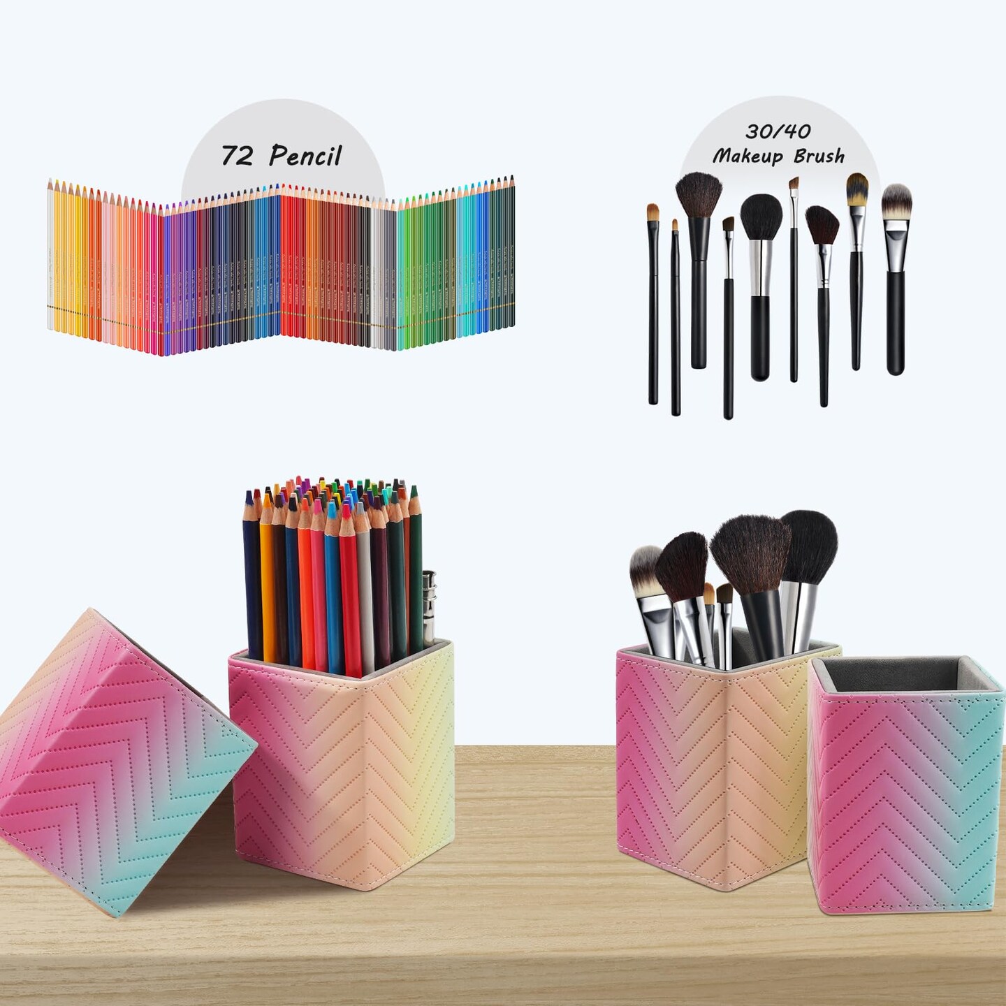 72 Colors Colored Pencils Set for Adult Coloring Books, Professional Numbered Art Supplies Drawing Pencils kit for Sketching Coloring Soft Oil Based Cores Ideal for Adults Teens Beginners
