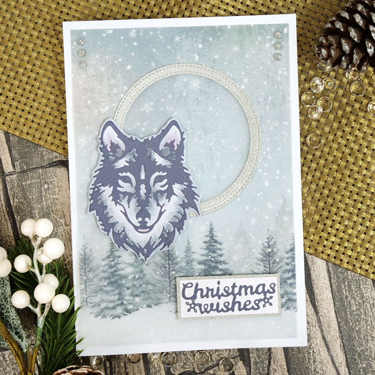 Hunkydory Crafts Moonstone Dies - Winter Wolf