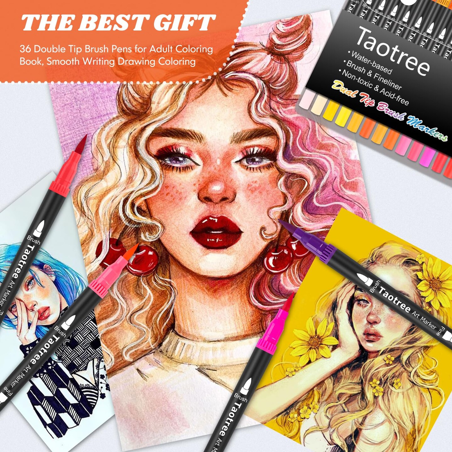 12/24/36-Color Acrylic Marker Set For Kids: A Colorful And Non-Bleeding - Foto 11