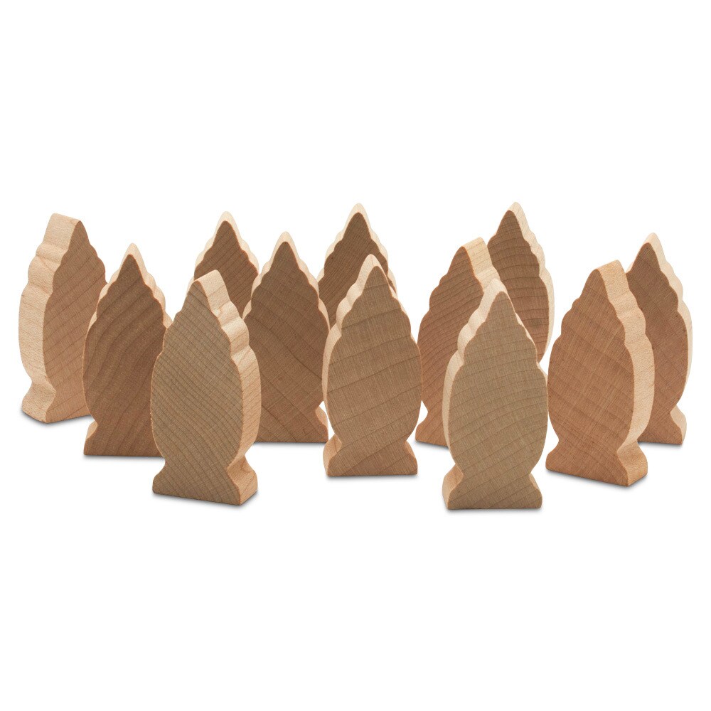 Small Gnome Wood Shape 1-3/4 inch, Embellishments for Crafts | Woodpeckers