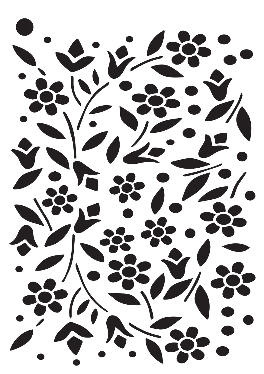 Creative Expressions  Mini Stencil Positive 4 in x 3 in