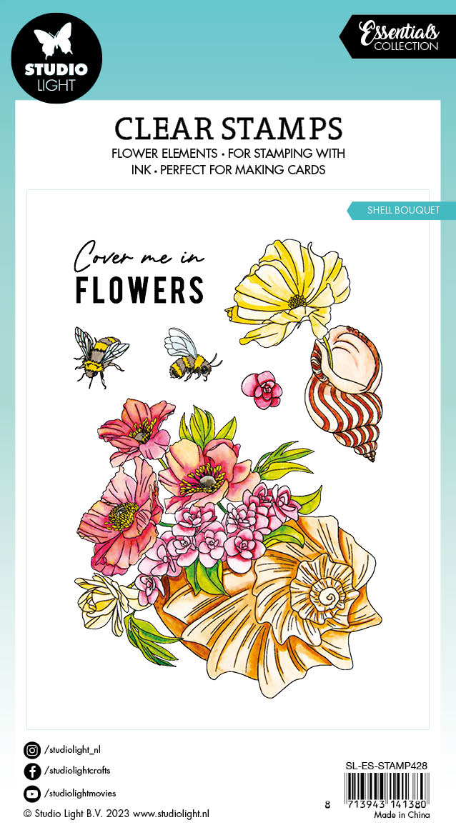 Studio Light SL Clear Stamp Shell Bouquet Essentials nr.428 | Michaels