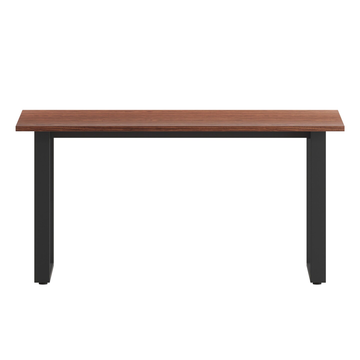 Emma and Oliver Remy 60x30 Dining or Gaming Table with Double Sided Laminate Table Top and Heavy Duty U-Frame Steel Base