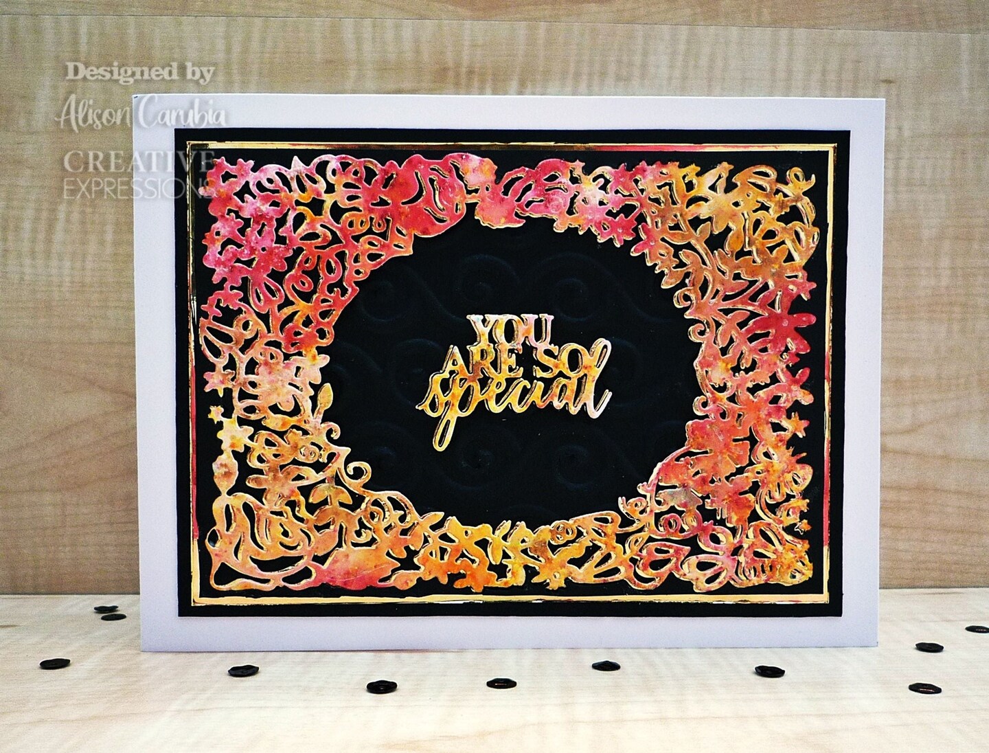 Creative Expressions  Paper Panda Petite Fleur Frame Craft Die