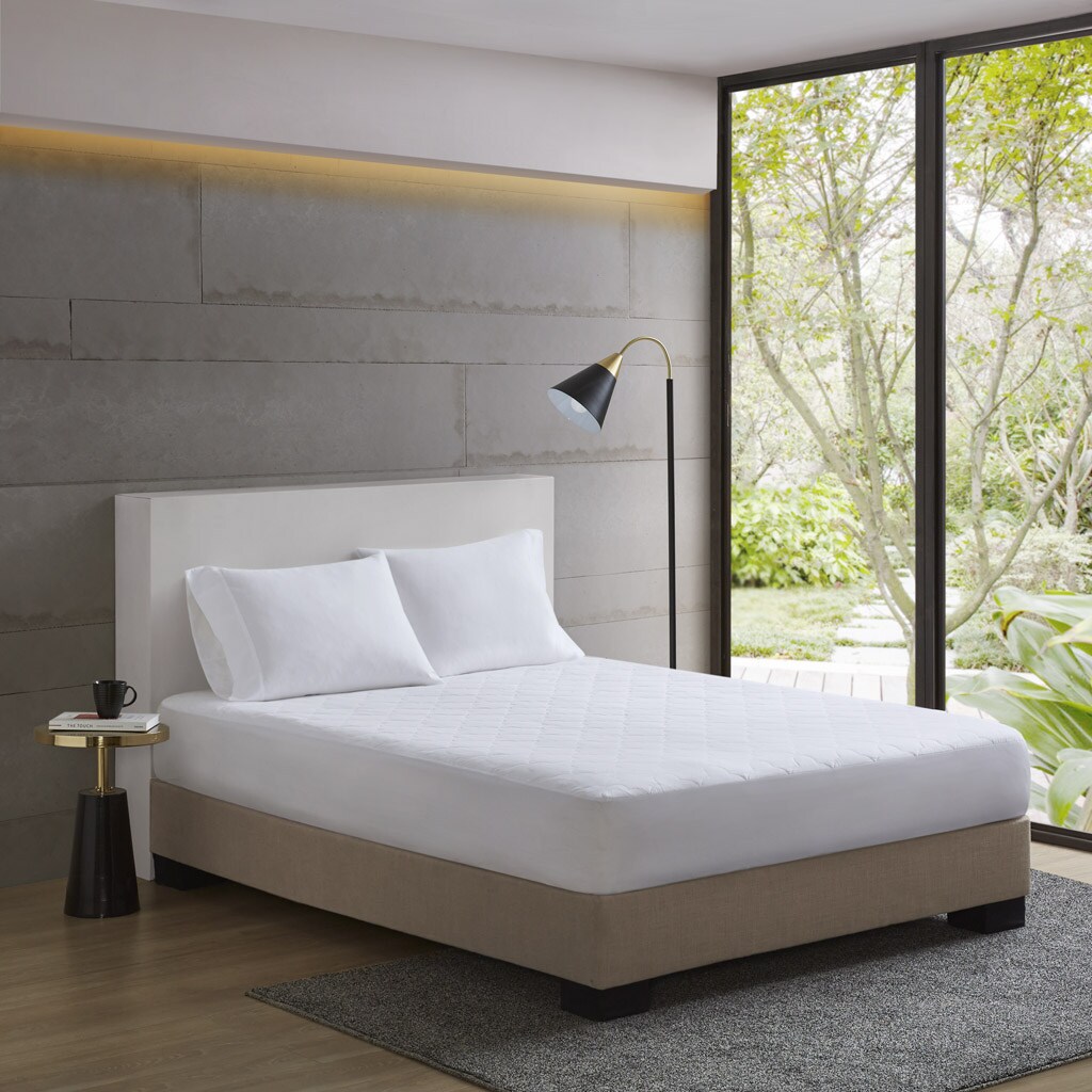 Gracie Mills   Cotton Percale Quilted Mattress Pad