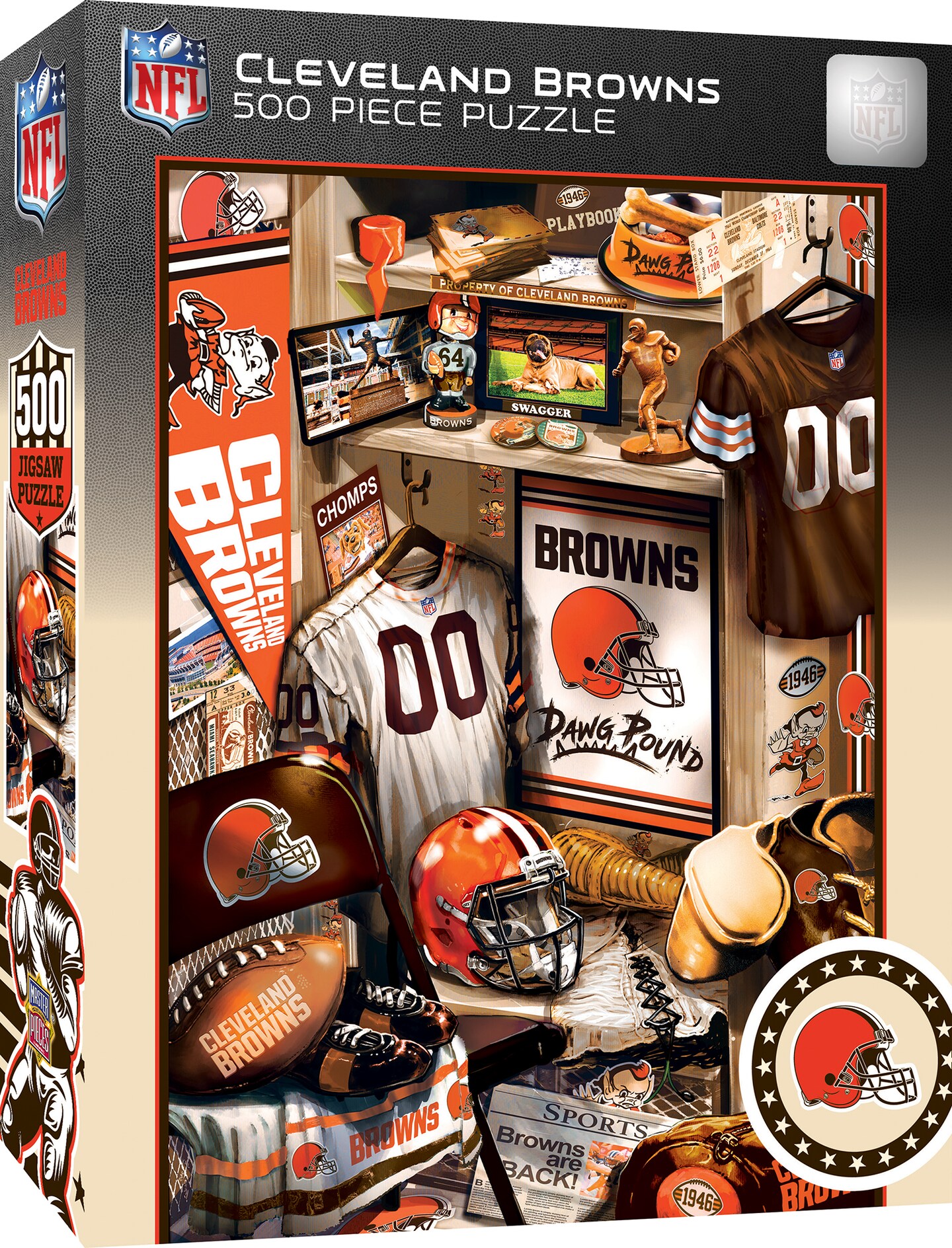 NFL San Francisco 49ers All-Time Greats 500 Piece Puzzle