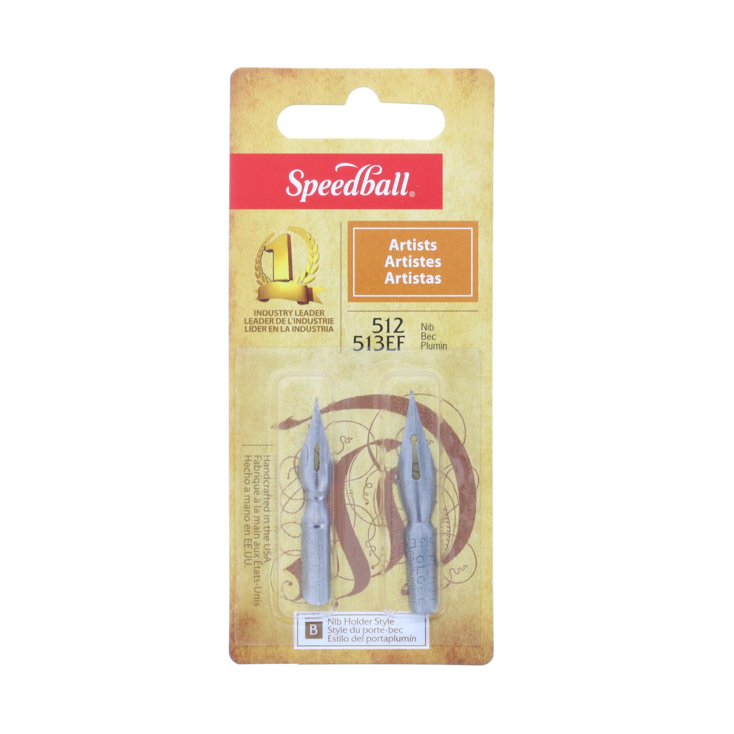Speedball Hunt Artist Nibs, 2/Pack, #512/#513Ef