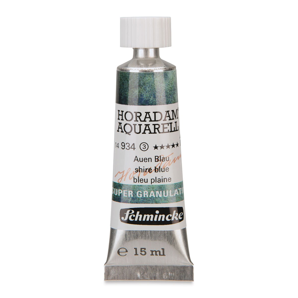 Schmincke Horadam Aquarell Artist Watercolor - Shire Blue, Supergranulation, 15 ml, Tube