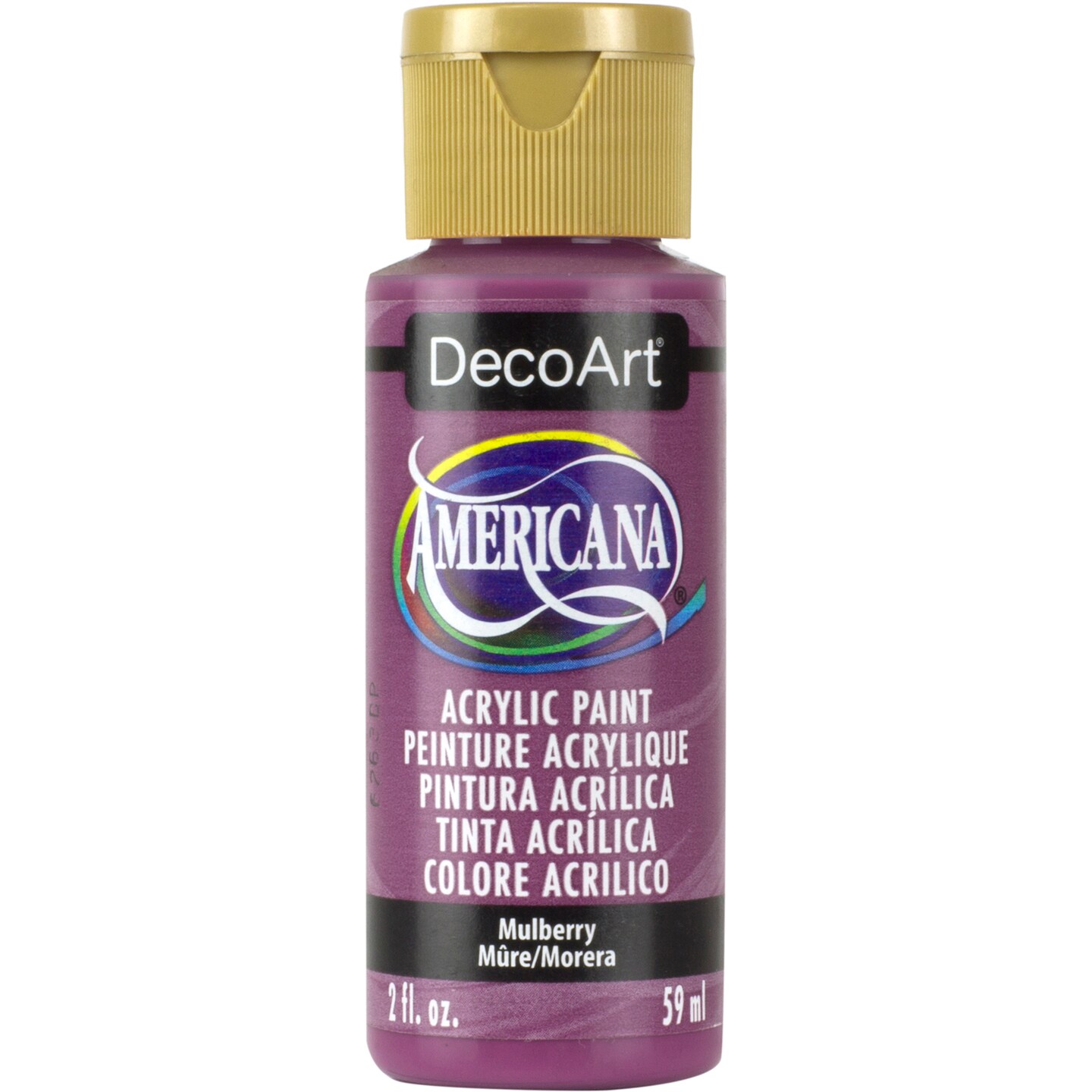 DecoArt Americana Acrylic Color, 2 oz., Mulberry