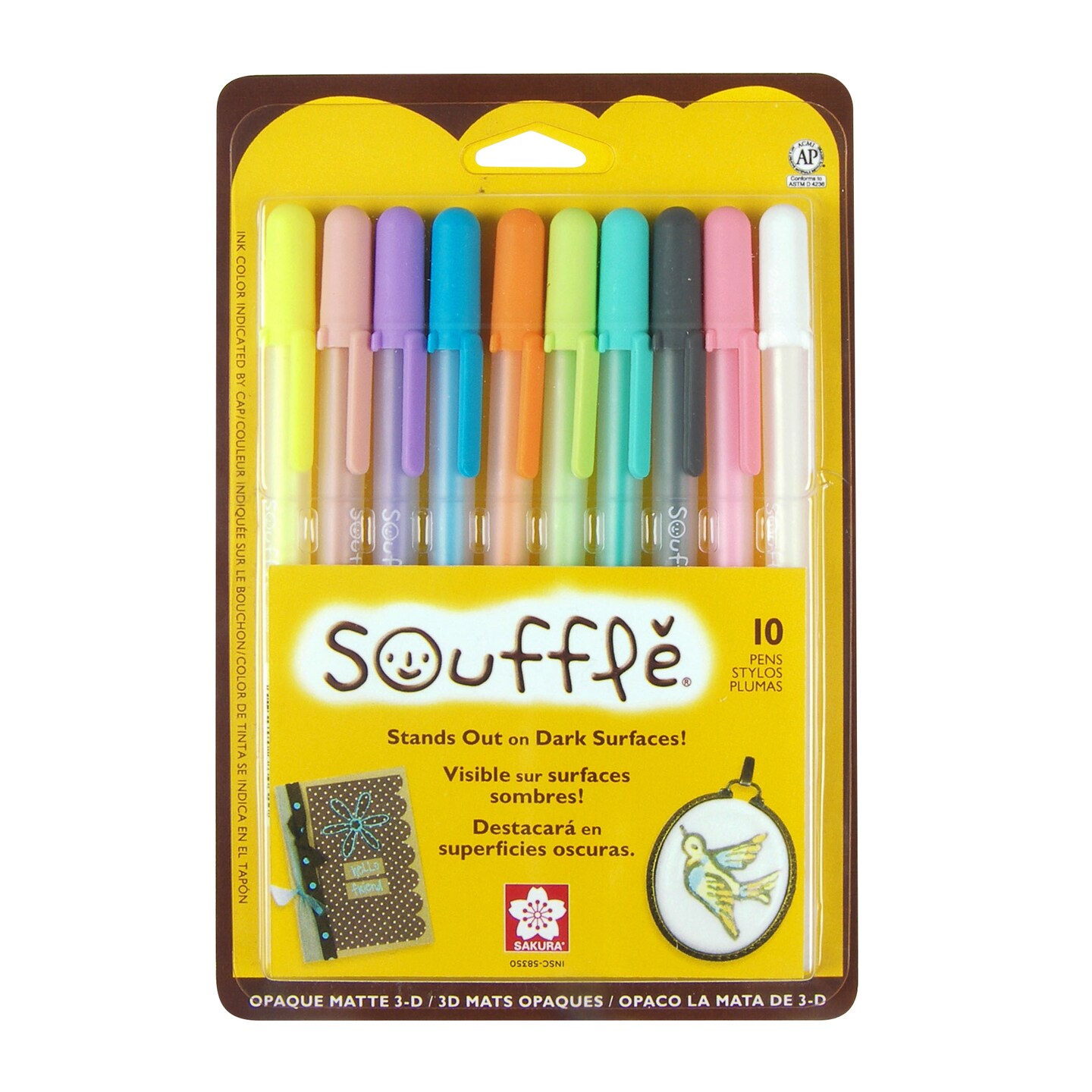 Sakura Gelly Roll Souffle Pen Set, 10-Colors