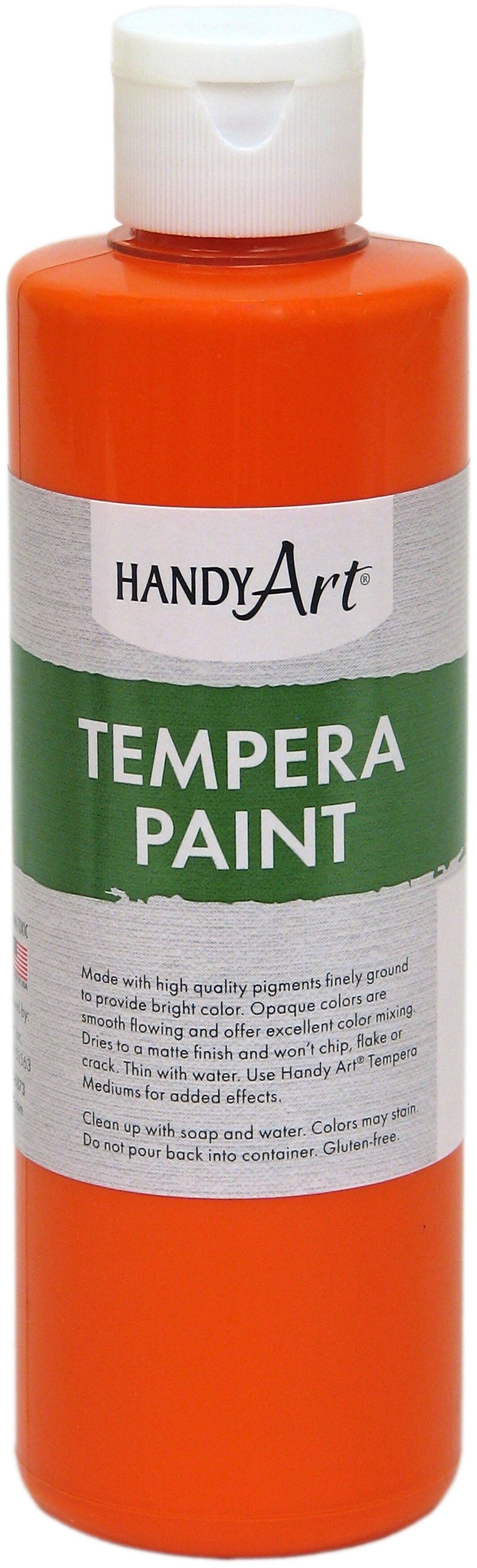 Handy Art Tempera Paint 8OzOrange Michaels
