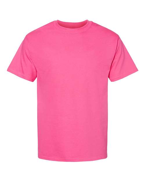 Hanes&#xAE; Beefy Heavyweight Cotton Short Sleeve Crew-Neck T-Shirt