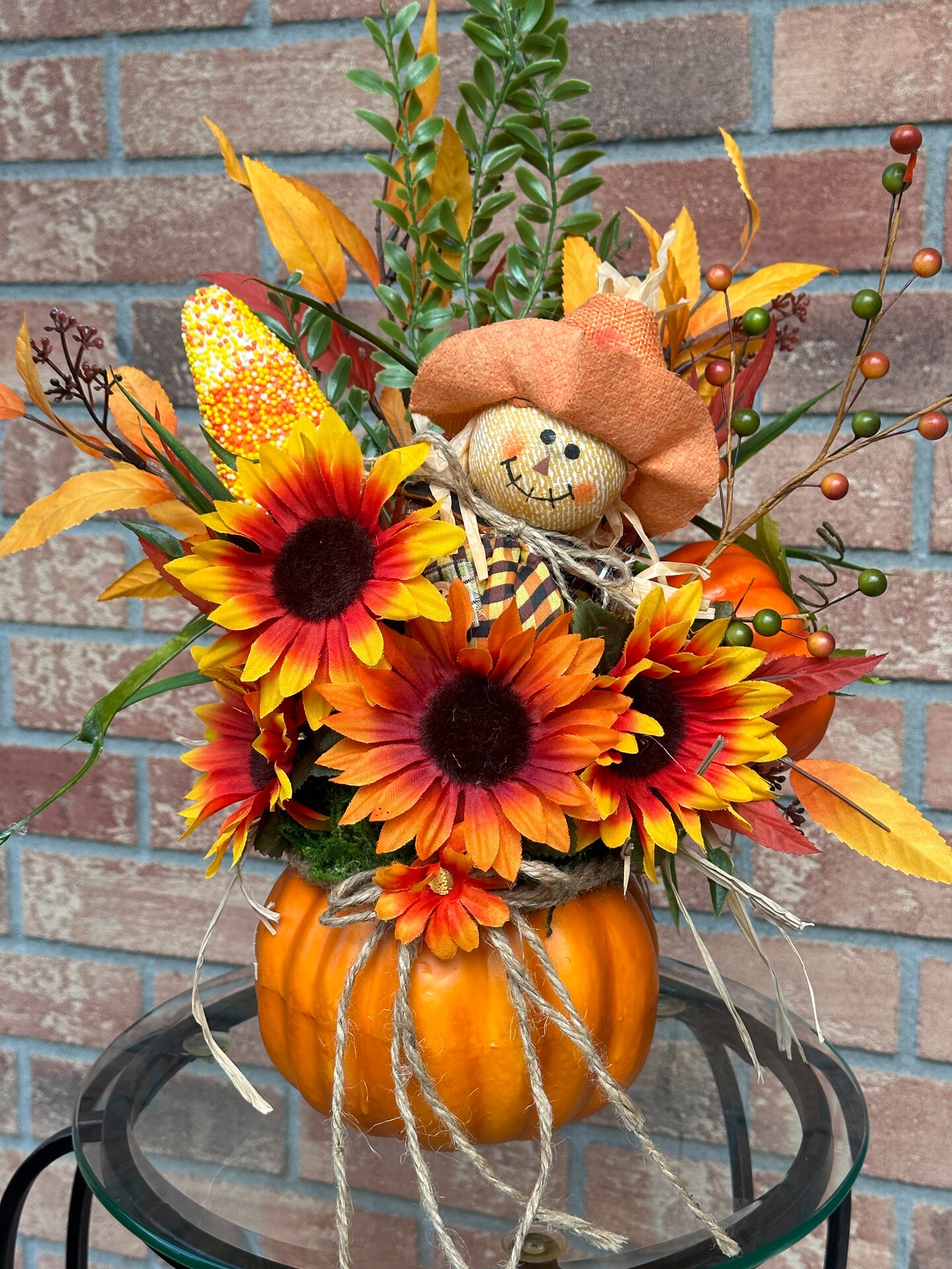 Fall Centerpiece, Pumpkin Arrangement, Pumpkin Centerpiece, Pumpkin ...