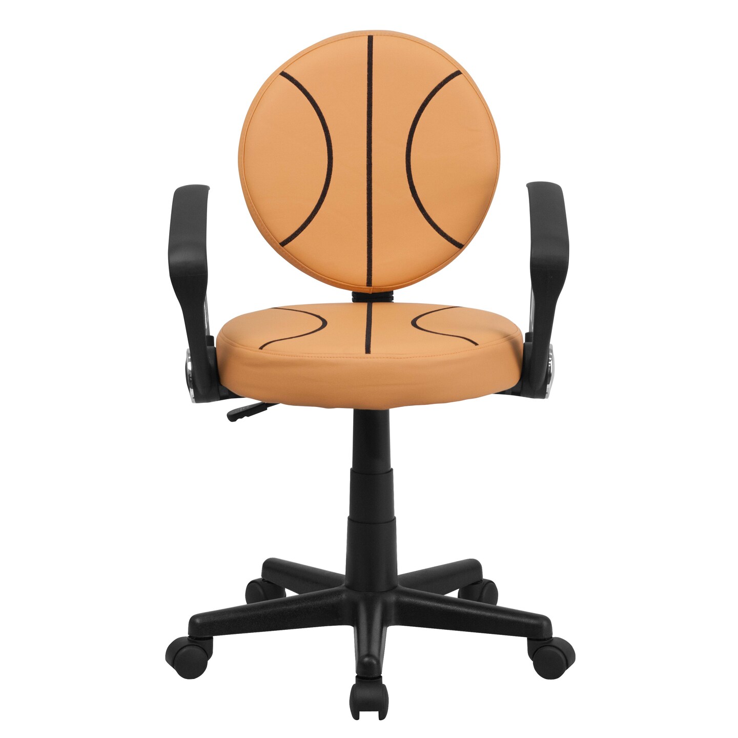 Emma and Oliver Sports Swivel Task Office Chair with Arms
