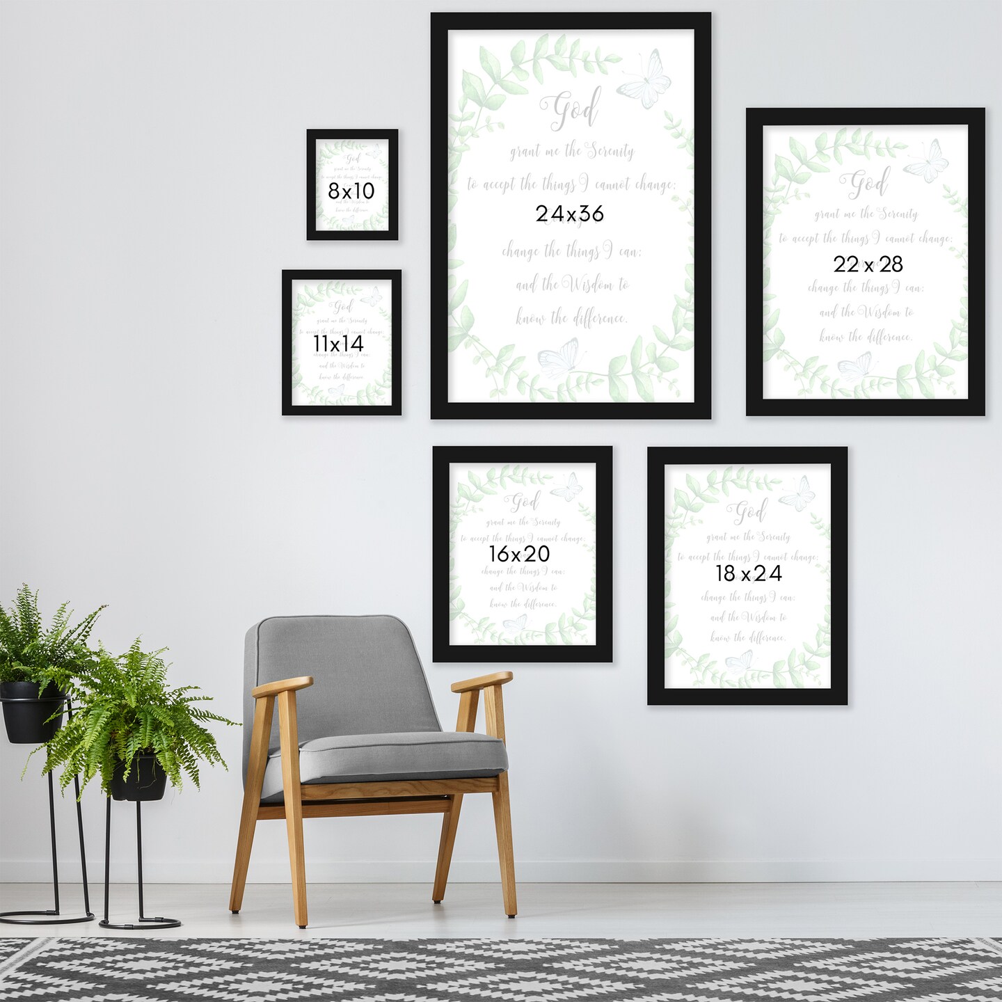Serenity Prayer by Kate Shephard Frame  - Americanflat