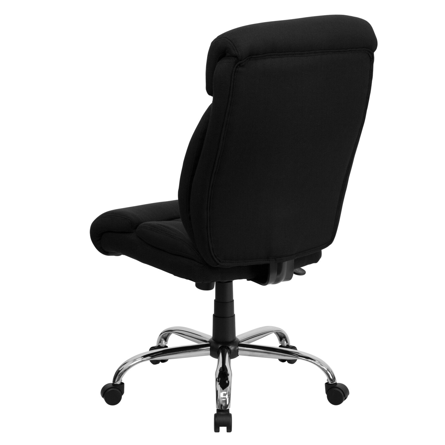 Emma and Oliver 400 lb. Big & Tall High Back Full Headrest Ergonomic Office Chair w/ Chrome Base