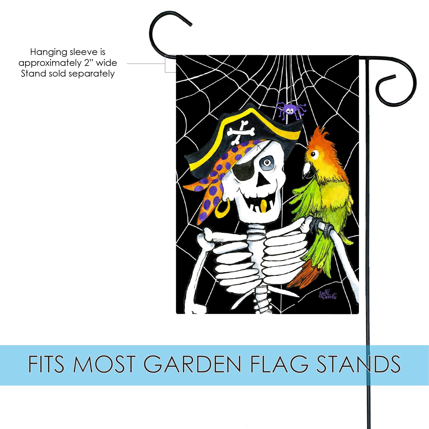 Skeleton Pirate Decorative Pirate Flag
