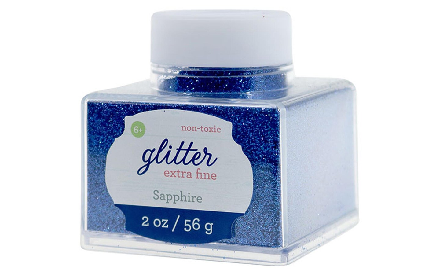 Sulyn Glitter 2oz Stack Jar Extra Fine Sapphire