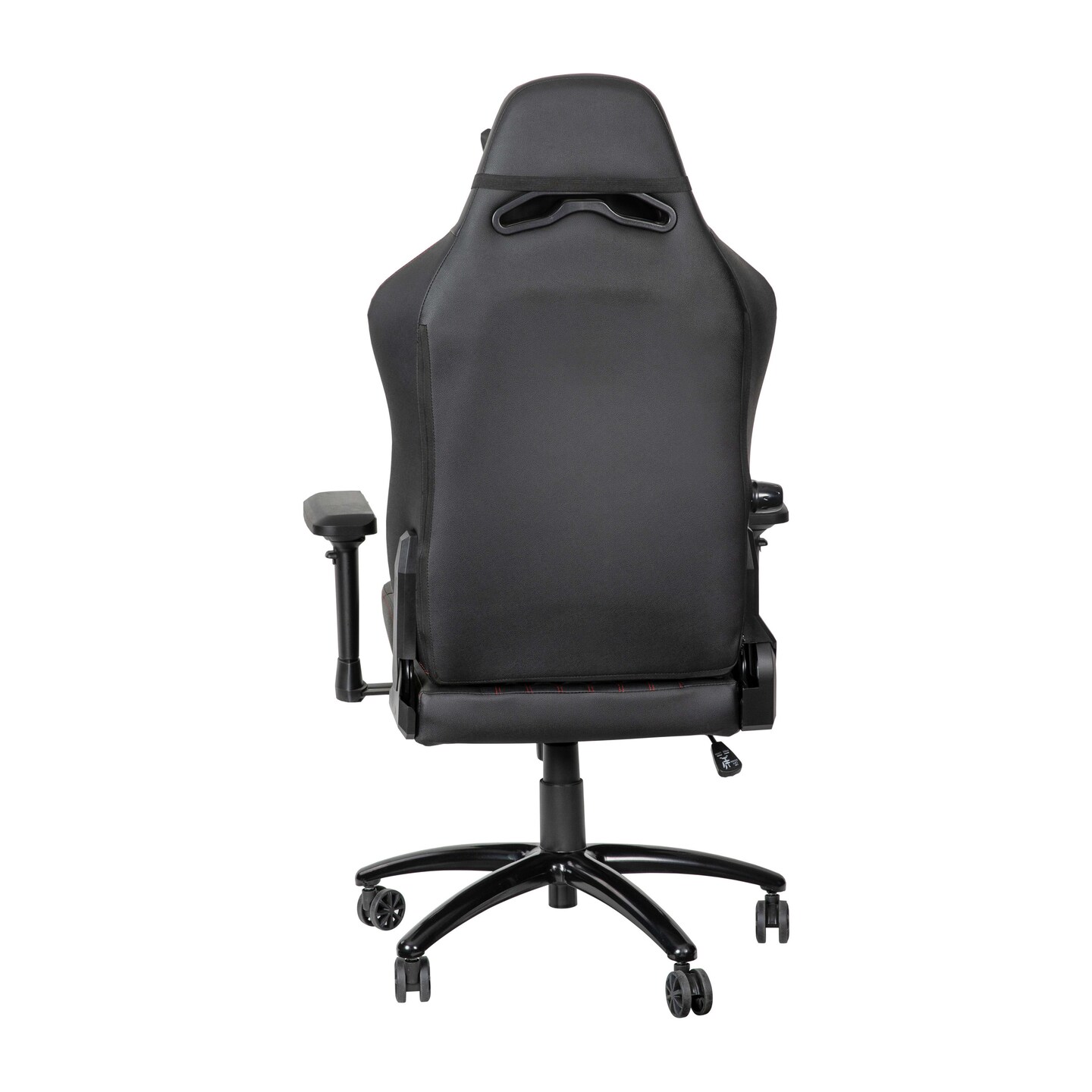 Emma and Oliver Teknik Ergonomic High Back Adjustable Gaming Chair with 4D Armrests, Head Pillow and Adjustable Lumbar Support